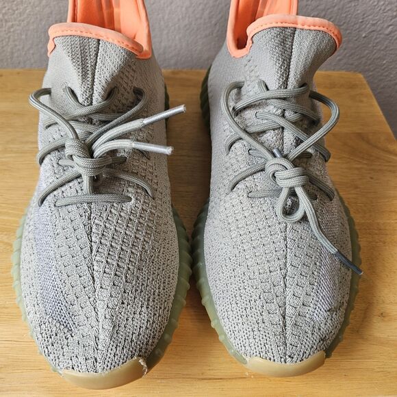 adidas Yeezy Boost 350 V2 Men\'s Size 12 Desert Sage Comfortable Lightweight S158 main image 5